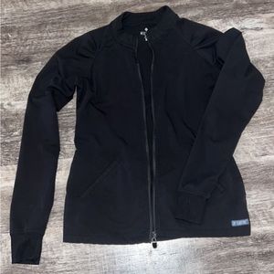 Med Couture zipper scrub jacket